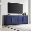 Henn&Hart 4-Door Engineered Wood TV Stand for TVs up to 75