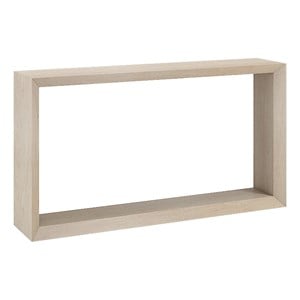 Henn&Hart 55&quot Alder White MDF Console Table