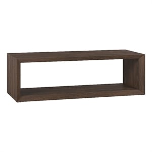 Henn&Hart 58&quot Alder Brown MDF Coffee Table