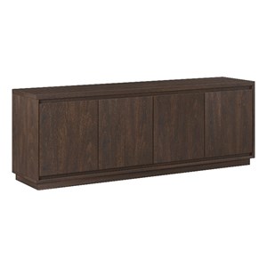 Henn&Hart 68&quot Alder Brown MDF TV Stand