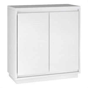 Henn&Hart 30&quot White MDF Accent Cabinet