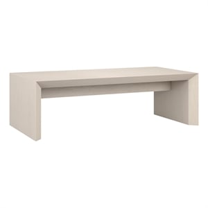 Henn&Hart 47.5&quot Alder White MDF Coffee Table