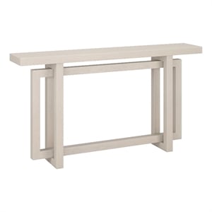 Henn&Hart 55&quot Alder White MDF Console Table