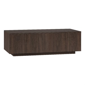 Henn&Hart 47.5&quot Alder Brown MDF Coffee Table