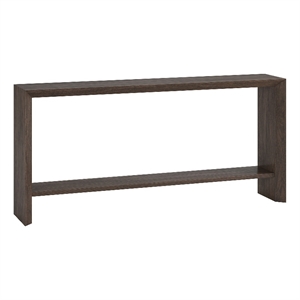 Henn&Hart 64&quot Alder Brown MDF Console Table