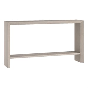 Henn&Hart 55&quot Antiqued Gray Oak MDF Console Table