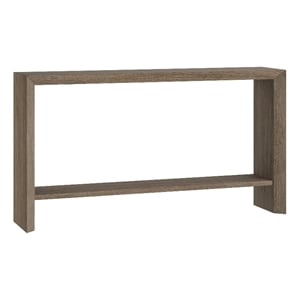 Henn&Hart 55&quot Alder Brown MDF Console Table