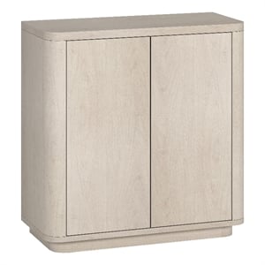 Henn&Hart 31.5&quot Alder White MDF Accent Cabinet