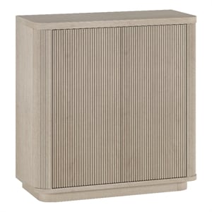 Henn&Hart 31.5&quot Alder White MDF Accent Cabinet