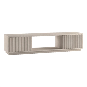 Henn&Hart 69.63&quot Alder White MDF TV Stand