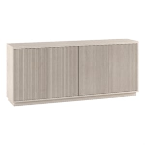 Henn&Hart 68&quot Alder White MDF Buffet Table