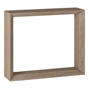 Henn&Hart 36&quot Antiqued Gray Oak MDF Console Table