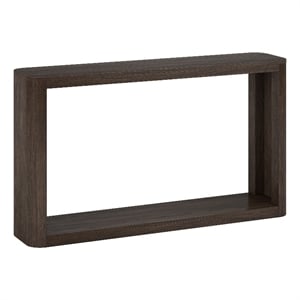 Henn&Hart 52&quot Alder Brown MDF Console Table