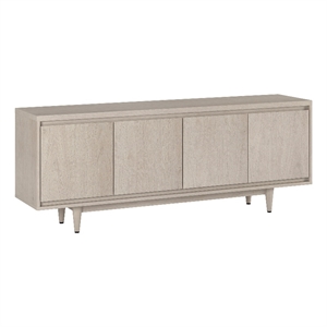 Henn&Hart 68&quot Alder White MDF TV Stand
