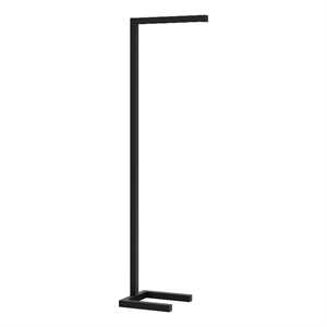 Henn&Hart 15&quot Blackened Bronze Metal Floor Lamp