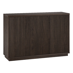 Henn&Hart 47.5&quot Alder Brown MDF Buffet Table