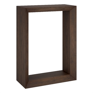 Henn&Hart 22&quot Alder Brown MDF Console Table