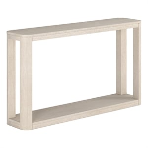 Henn&Hart 52&quot Alder White MDF Console Table