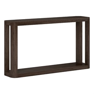 Henn&Hart 52&quot Alder Brown MDF Console Table