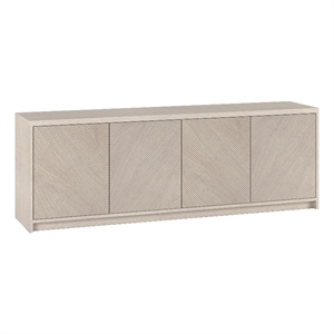 Henn&Hart 69.63&quot Alder White MDF TV Stand