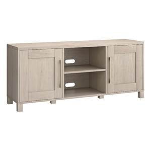 Henn&Hart 58&quot Alder White MDF TV Stand