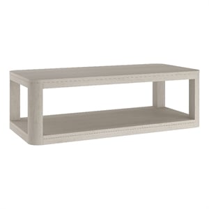 Henn&Hart 47.25&quot Alder White MDF Coffee Table
