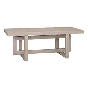 Henn&Hart 47.25&quot Alder White MDF Coffee Table