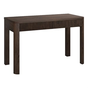 Henn&Hart 47.5&quot Alder Brown MDF Home Office