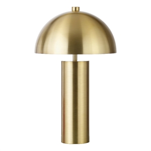 Henn&Hart 9&quot Brass Metal Mini Lamp
