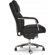 La-Z-Boy Sutherland Office Chair with Padded Arms Jet Black