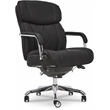 La-Z-Boy Sutherland Office Chair with Padded Arms Jet Black