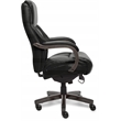 La-Z-Boy Delano Bonded Leather Upholstered Executive Office Chair in Jet Black