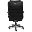 La-Z-Boy Delano Bonded Leather Upholstered Executive Office Chair in Jet Black