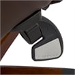 La-Z-Boy Delano Faux Leather Executive Office Chair in Chestnut Brown