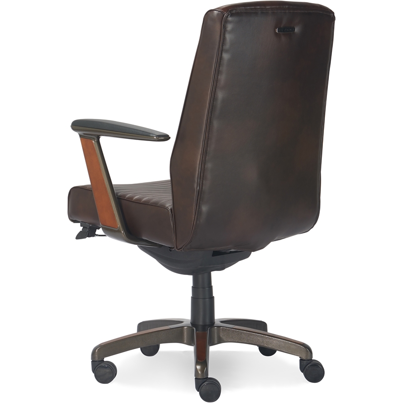 LaZBoy Emerson Executive Office Chair Brown Cymax Business