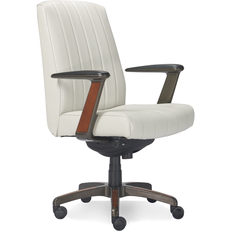 La-Z-Boy Bennett Executive Office Chair White