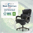 La-Z-Boy Harnett Big & Tall Executive Chair Black Bonded Leather