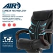 La-Z-Boy Hyland Modern Metal Executive Office Chair Black Bonded Leather