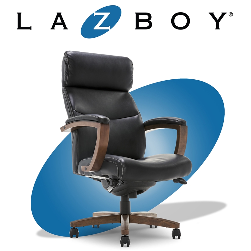 LaZBoy Modern Greyson Executive Office Chair Black