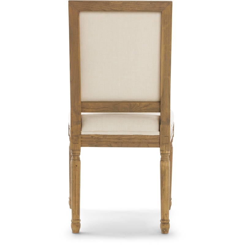 Finch Elmhurst Square Dining Chair Set of 2 Cream
