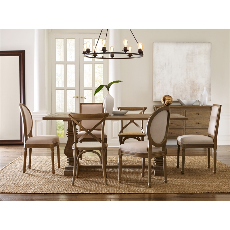 Finch Elmhurst Square Dining Chair Set of 2 Cream