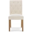 Finch Westport Tufted Dining Chair in Cream (Set of 2)