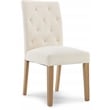 Finch Westport Tufted Dining Chair in Cream (Set of 2)