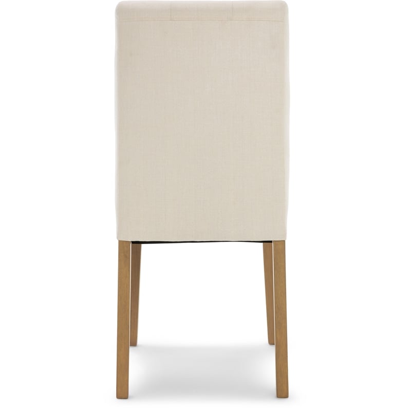 Finch Westport Tufted Dining Chair in Cream (Set of 2)
