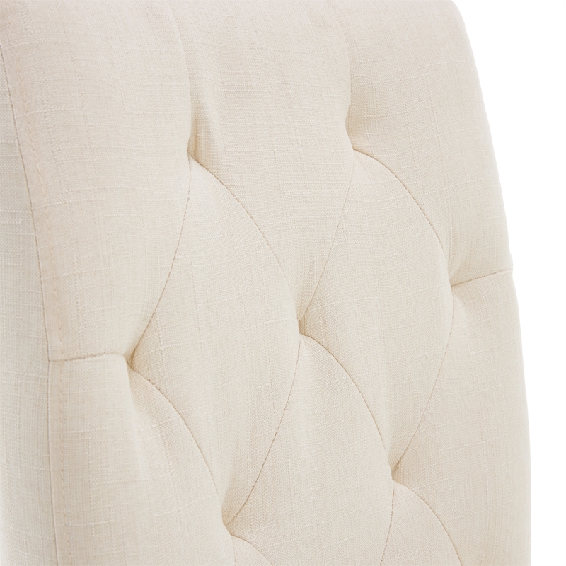 Finch Westport Tufted Dining Chair in Cream (Set of 2)