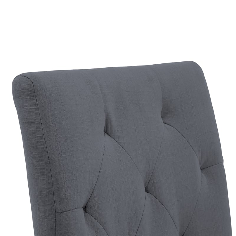 Finch Westport Tufted Dining Chair Set of 2 Gray