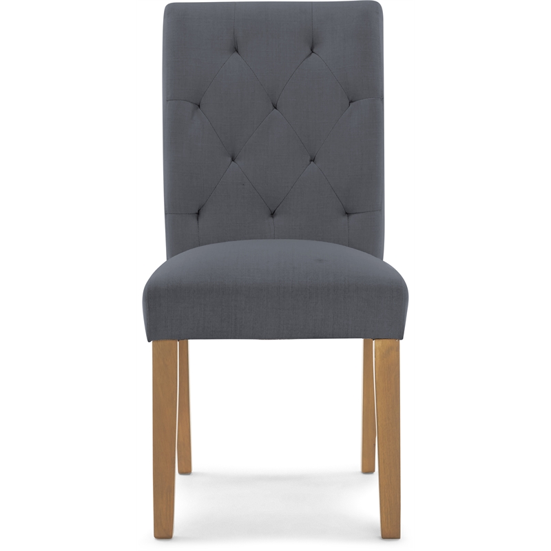 Finch Westport Tufted Dining Chair Set of 2 Gray