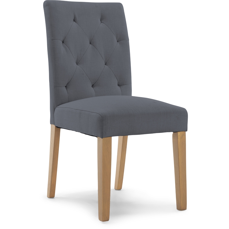 Finch Westport Tufted Dining Chair Set of 2 Gray