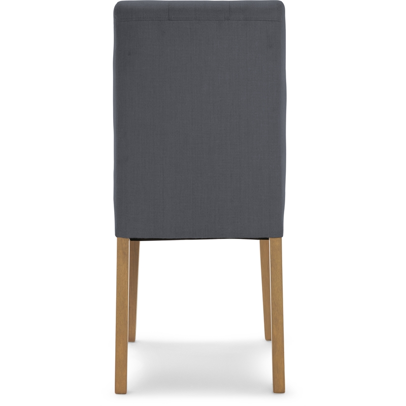 Finch Westport Tufted Dining Chair Set of 2 Gray