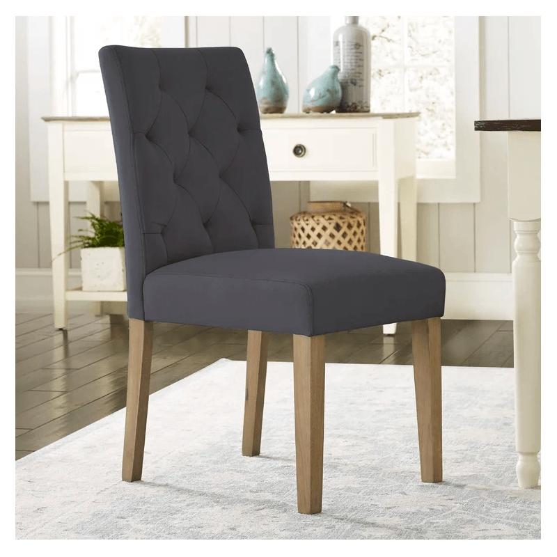 Finch Westport Tufted Dining Chair Set of 2 Gray